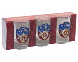 Подарочный набор стопок «Уголовный розыск»