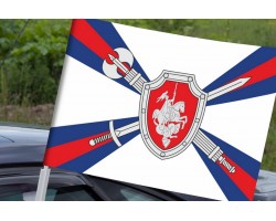 Автомобильный флаг Военной полиции ВС России