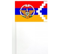Флажок на палочке Республики Арцах с гербом