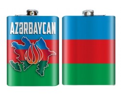 Карманная фляжка Азербайджан