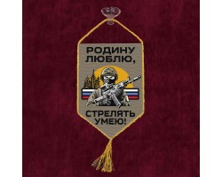 Автомобильный двусторонний вымпел 