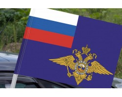 Флаг МВД на машину №9140