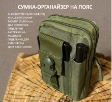 Сумка-органайзер на пояс – Удобное и практичное решение №13