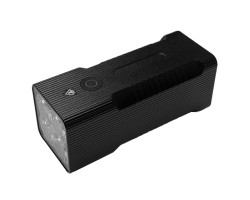 Мощный тактический фонарь BT50/BT60  – 5 режимов работы; дальность освещения до 500 м; аккумулятор 10400 mAh; USB-C зарядка; влагозащита IPX5; корпус из алюминия. 30