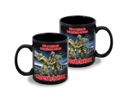 Черная керамическая кружка 