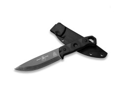 Походный нож Brakimo tops 23-5312 Bushcraft – высокоуглеродистая сталь 1095; длина клинка 13.3 см; общая длина 25.4 см; рукоять полимерная; ножны Kydex №215
