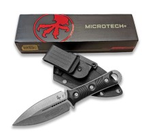 Тактический нож Microtech Borka Blades SBD Dagger в комплекте с ножнами – сталь Böhler M390; длина клинка 11 см; общая длина 22.9 см; рукоять G10; ножны из Kydex с креплением на пояс №146