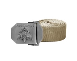Ремень брючный Военпро со стальной пряжкой 