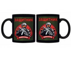 Черная керамическая кружка 