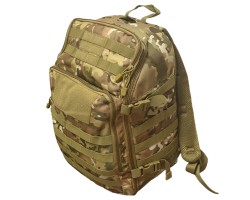 Камуфляжный тактический штурмовой рюкзак CH-229 30л (Мультикам) – Oxford 900D, система MOLLE, D-образные кольца, велкро панели, нагрудная и поясная стяжки №306