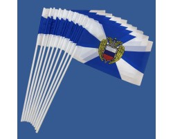 Комплект флажков ФСО на палочке (5шт) №9635 №150