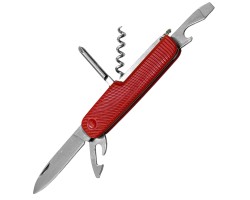 Походный нож мультитул 5-в-1 (нож 60мм, штопор, отвертка, открывалка, консервный нож) №94