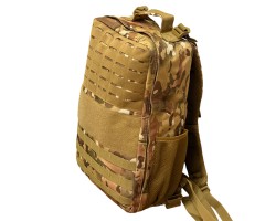 Штурмовой рюкзак CH-235 15л (Мультикам) – Oxford 900D, лазерная система MOLLE, большая велкро панель, D-образные кольца, нагрудная и поясная стяжки, боковые сетчатые карманы №110