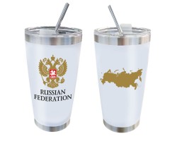 Термокружка как у Путина с гербом 