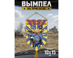 Автомобильный двусторонний вымпел ВКС №2304 С***