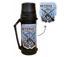 Черный термос 