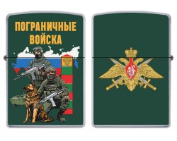 Бензиновая зажигалка Пограничные войска