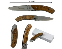 Брендовый складной нож Browning  №3034