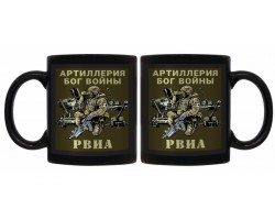 Черная керамическая кружка 
