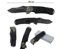 Черный складной нож Terminator T-800 Fantasy Master  №3007(175)