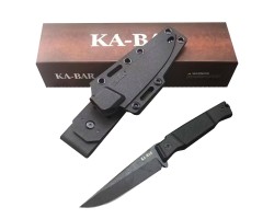 Черный тактический нож KA-BAR 5500 Apex
