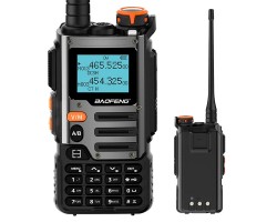 Двухдиапазонная рация Baofeng UV-17 Pro  – зарядка Type-C, аккумулятор 2600 мАч, поддержка 999 каналов