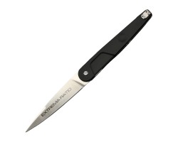 Складной стилет Extrema Ratio BD4 Lucky Stiletto (Металлик) – сталь Böhler N690Co; длина клинка 12.3 см; общая длина 27.7 см; рукоять анодированный алюминий