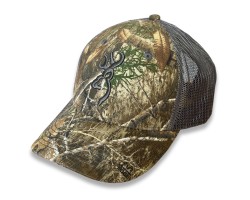 Камуфляжная бейсболка Browning с сеткой и вышивкой №1001