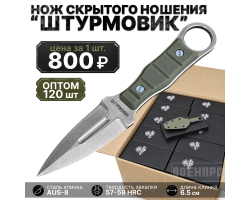 Комплект ножей скрытого ношения 