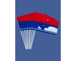 Комплект флажков Симеиза (Республика Крым) на палочке №3634