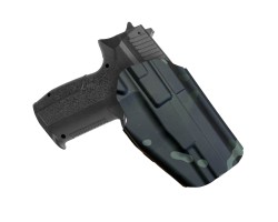 Универсальная тактическая кобура для правшей (Multicam Black) (Совместимость с Glock 17, Glock 20, Glock 21, Glock 22, Glock 31, Glock 37, Grand Power P1, Grand Power P11, Grand Power P40, Grand Power P1 Ultra, Grand Power K100, Canik TP9SA)