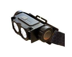 Налобный фонарь Multifunctional Headlight с двумя линзами и магнитным креплением (Черный) №173
