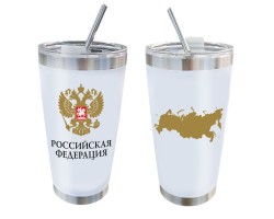 Термокружка как у Путина с гербом 