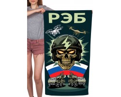 Полотенце РЭБ (хлопок; 60x120см) №48