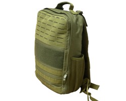Однодневный тактический рюкзак CH-235 15л (Хаки) – Oxford 900D, лазерная система MOLLE, большая велкро панель, D-образные кольца, нагрудная и поясная стяжки, боковые сетчатые карманы