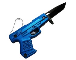 Складной нож Browning в форме пистолета (Синий) 415