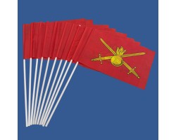 Комплект флажков Сухопутные войска на палочке (10шт) №9195
