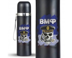 Черный термос 