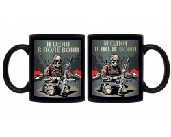 Черная керамическая кружка 