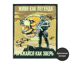 Шеврон на липучке 