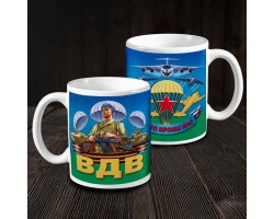 Кружка с девизом ВДВ  №372