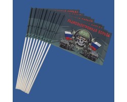 Комплект флажков Радиоэлектронная борьба на палочке (10шт) №11761