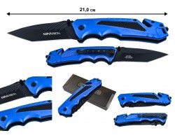 Складной нож танто Wartech PWT215BL (синий)