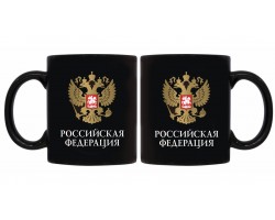 Черная керамическая кружка 