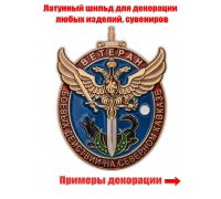 Жетон металлический «Ветеран боевых действий на Северном Кавказе»