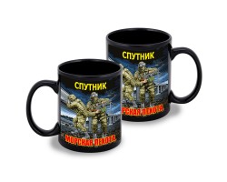 Черная керамическая кружка 