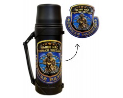 Черный термос 