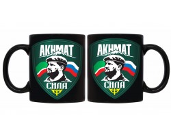 Черная керамическая кружка 