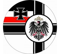 Наклейка «Флаг Императорских ВМС Германии»