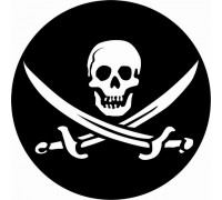 Наклейка «Пиратский флаг»